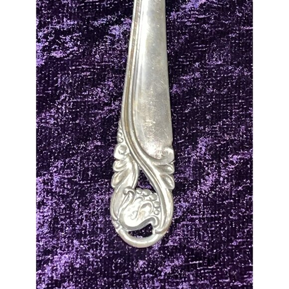 3 Sterling Soup Spoon 110 g 6.5 Inch Flatware Spring Glory International Silver - Picture 7 of 10